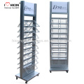 Catching Eyes Of Contractors Home Owners Heavy Duty Floor Mosaic Or Ceramic Tile Display Rack Unit Slide Tiles Display Stand